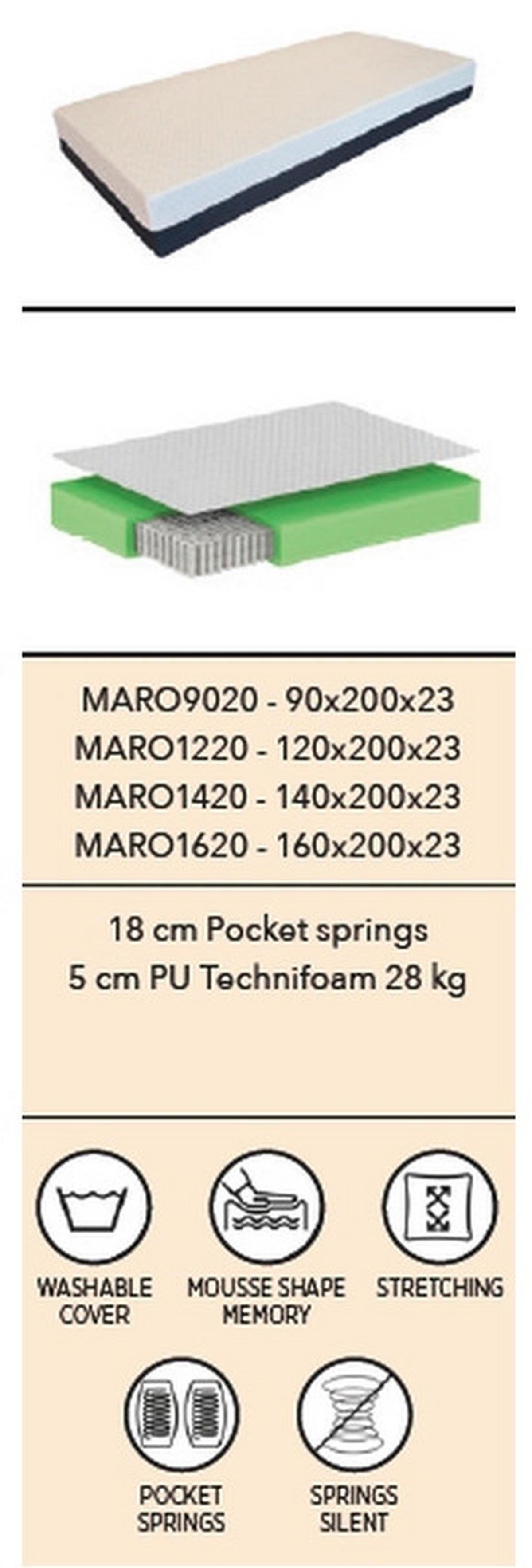 Taschenfederkernmatratze Royal ca. 160x200 cm - Beige, Basics, Textil (160/200cm) - Vipack