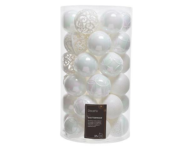 Set de globuri de Crăciun Iris - Basics (6cm)