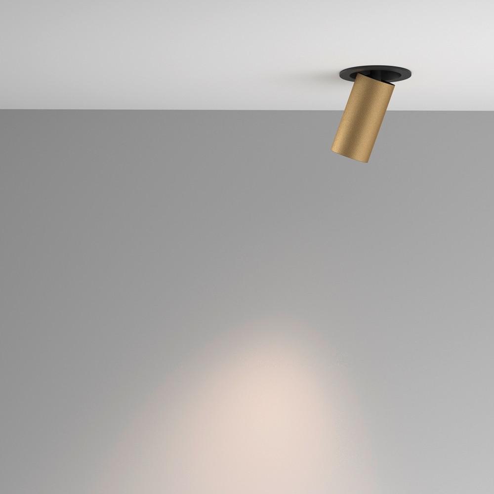 Deckenleuchte Artisan Goldfarben max. 10 Watt - Goldfarben/Schwarz, Modern, Metall (5,4/14,1cm) - MAYTONI