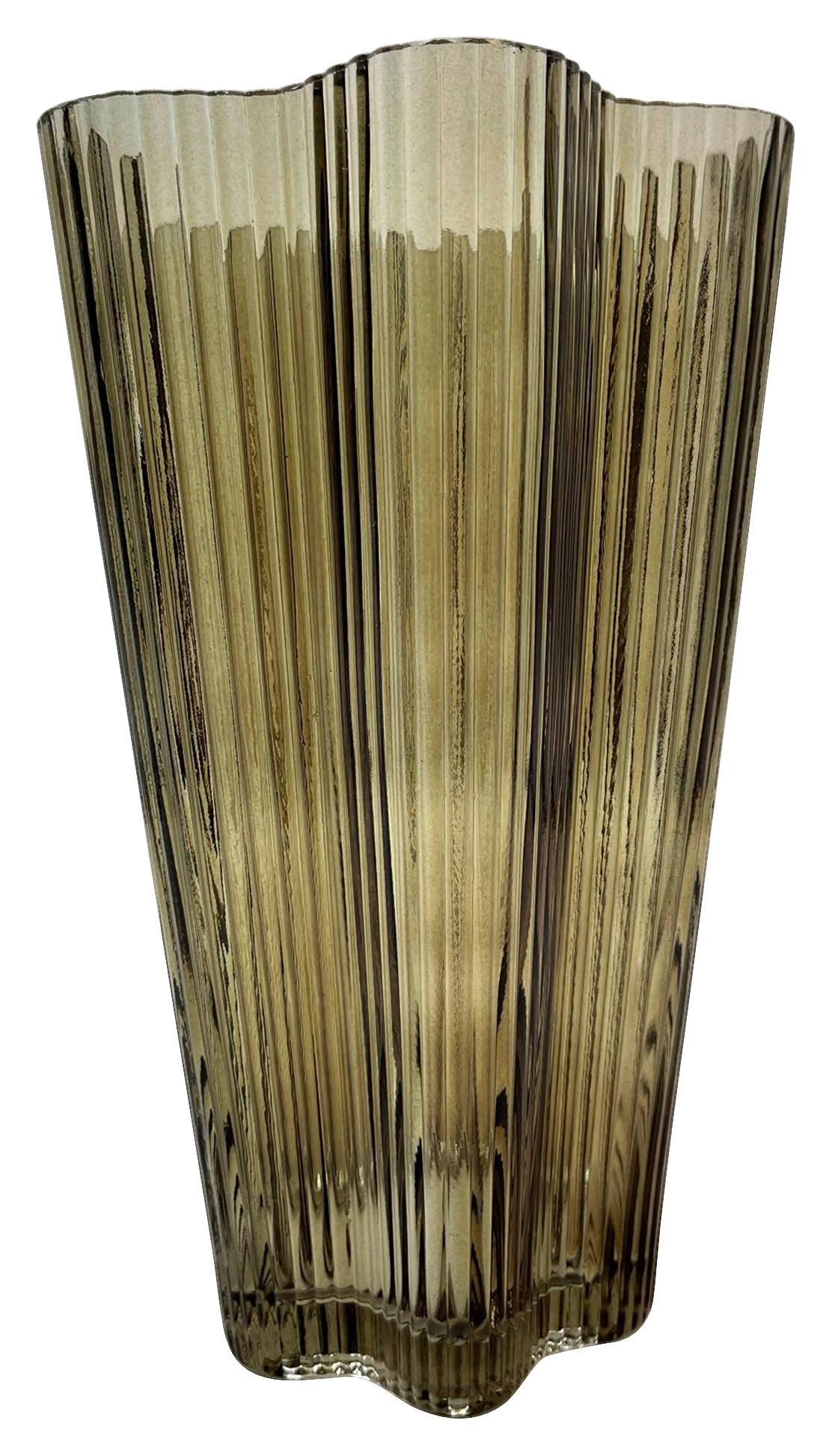 Vaza Lila Dark - siva, Moderno, staklo (18/27cm) - Mömax