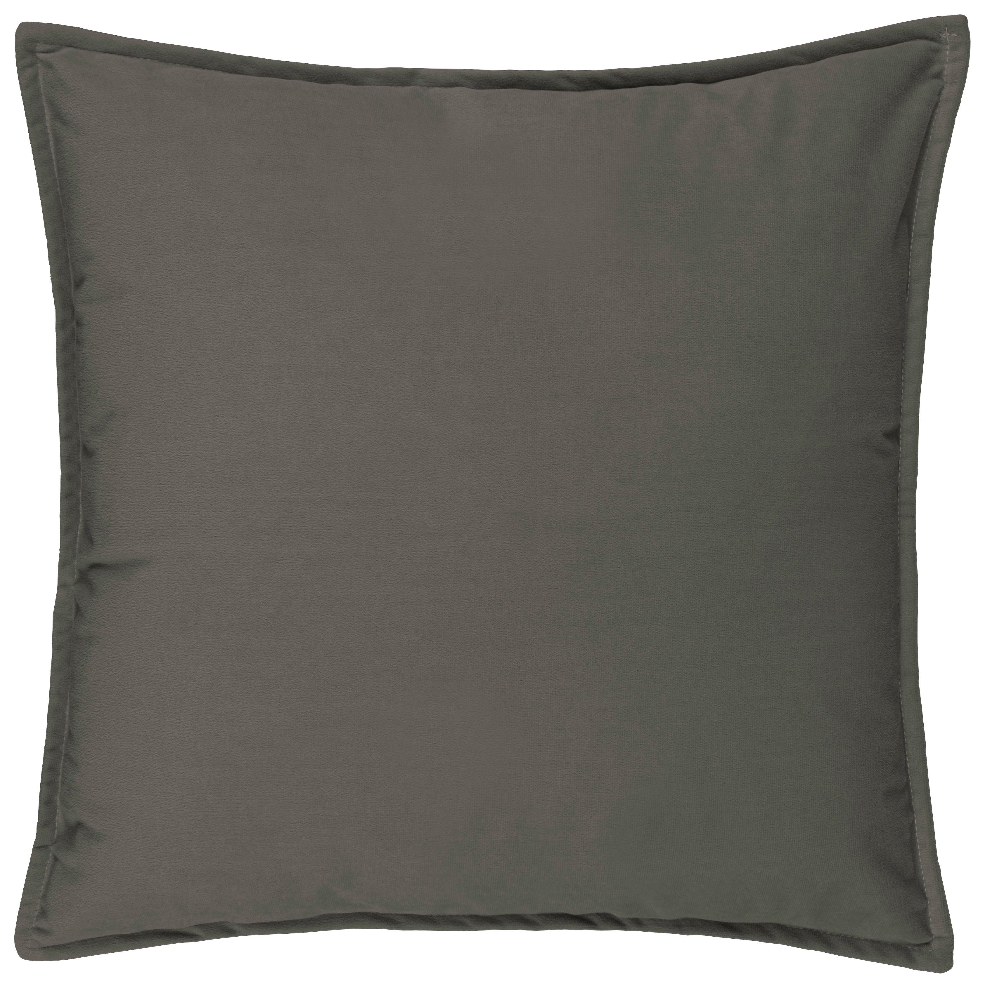 Kissenbezug Pandora Anthrazit ca. 40x40cm - Anthrazit, Textil (40/40cm)