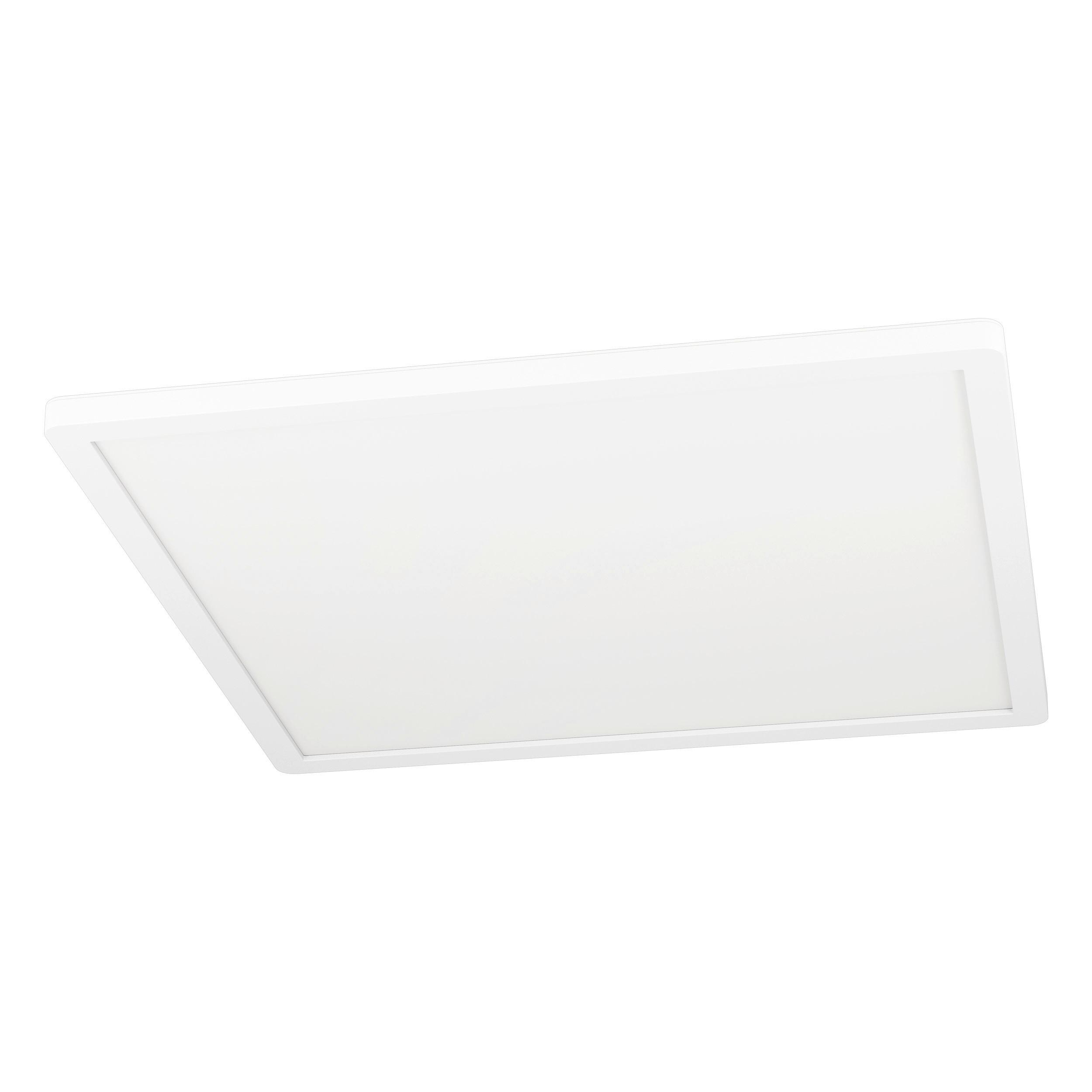 LAMPA SUFITOWA LED 900089* ROVITO-Z - biały, Design, tworzywo sztuczne (42/42/2,5cm) - Eglo