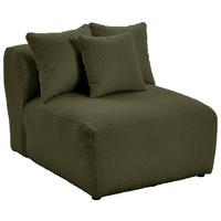 Modul Sofaelement Bloom Olivgrün - Olivgrün, Trend, Textil (85/70/122cm) - Livetastic