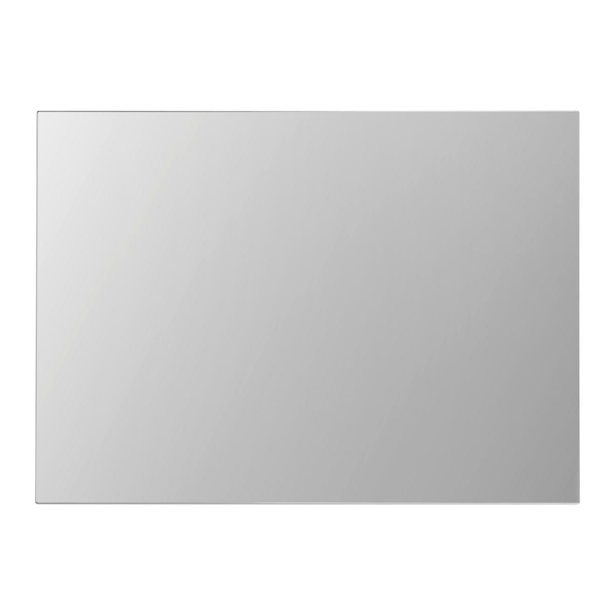 Spiegel Luciano ca. 80x60 cm - Grau, MODERN, Glas (80/60/1,8cm) - Bessagi Home