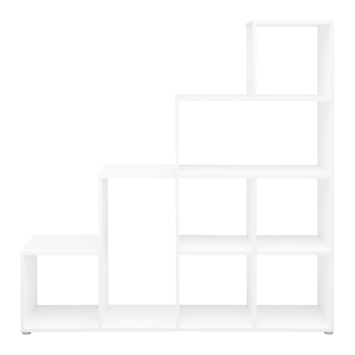 Regal Cassa 2 Weiß - Weiß, KONVENTIONELL, Holzwerkstoff (148/150/35cm) - Mömax