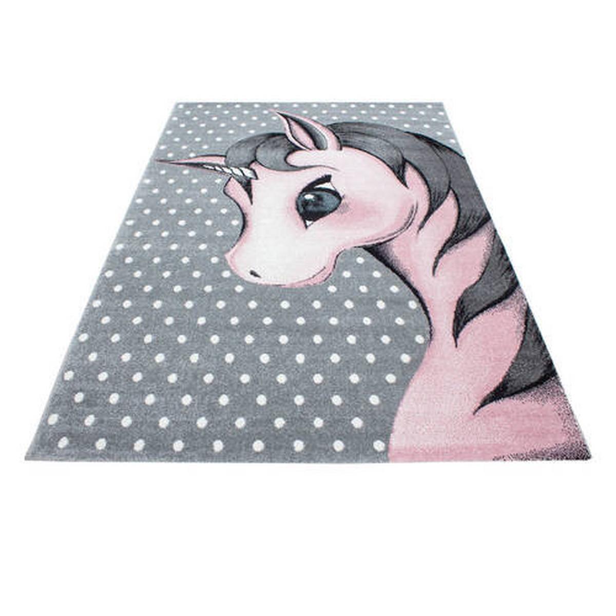 Kinderteppich Kids Pink ca. 200x290cm - Pink, Trend, Textil (200/290cm) - Ben'n'jen