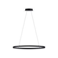 LAMPA WISZĄCA LED 2392-13 TITUS - antracytowy, Design, tworzywo sztuczne/metal (80/39/120cm) - Paul Neuhaus