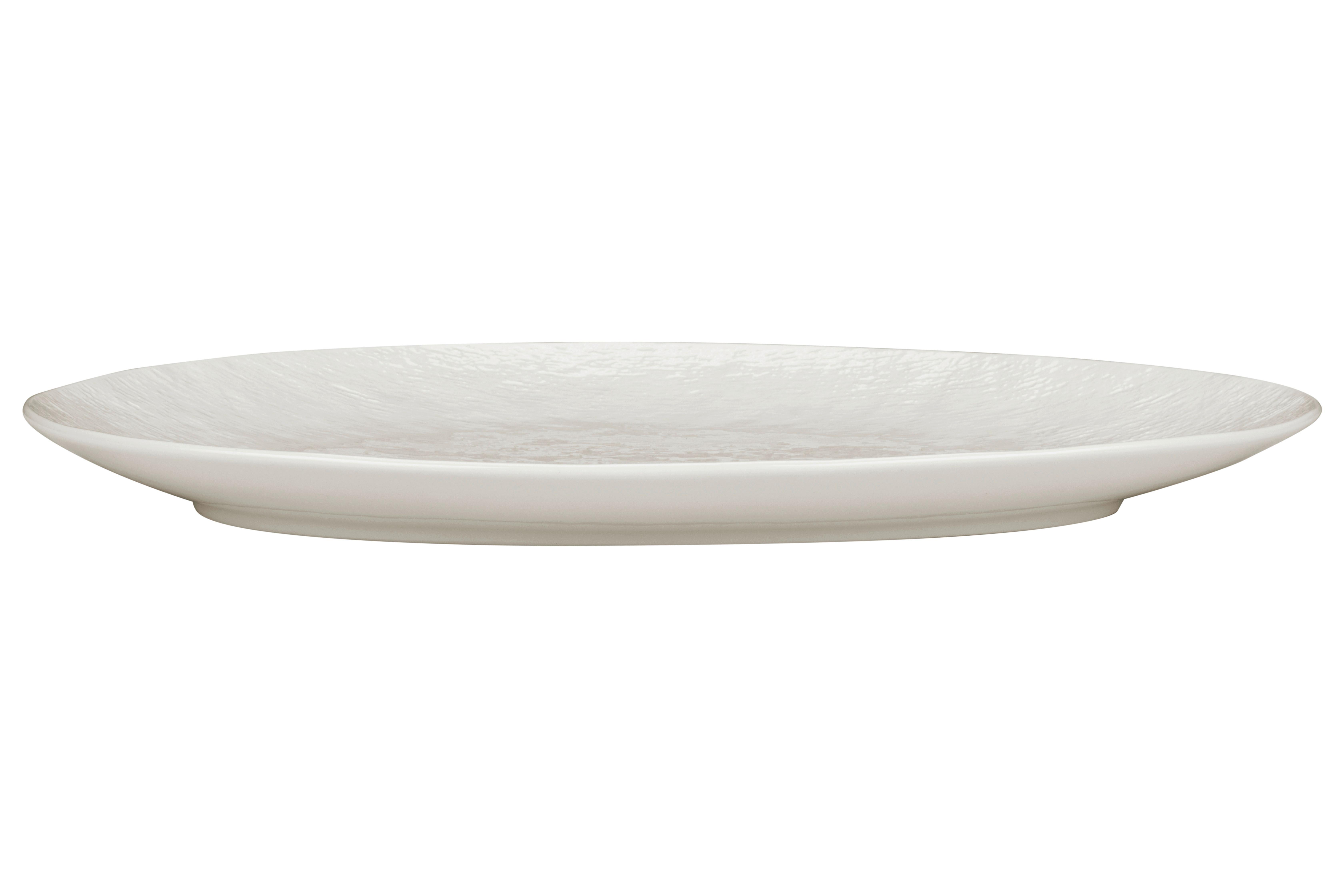 GOURMETTALLRIK HARUKI - vit, Modern, keramik (39,1/26,3/3,4cm) - Mömax