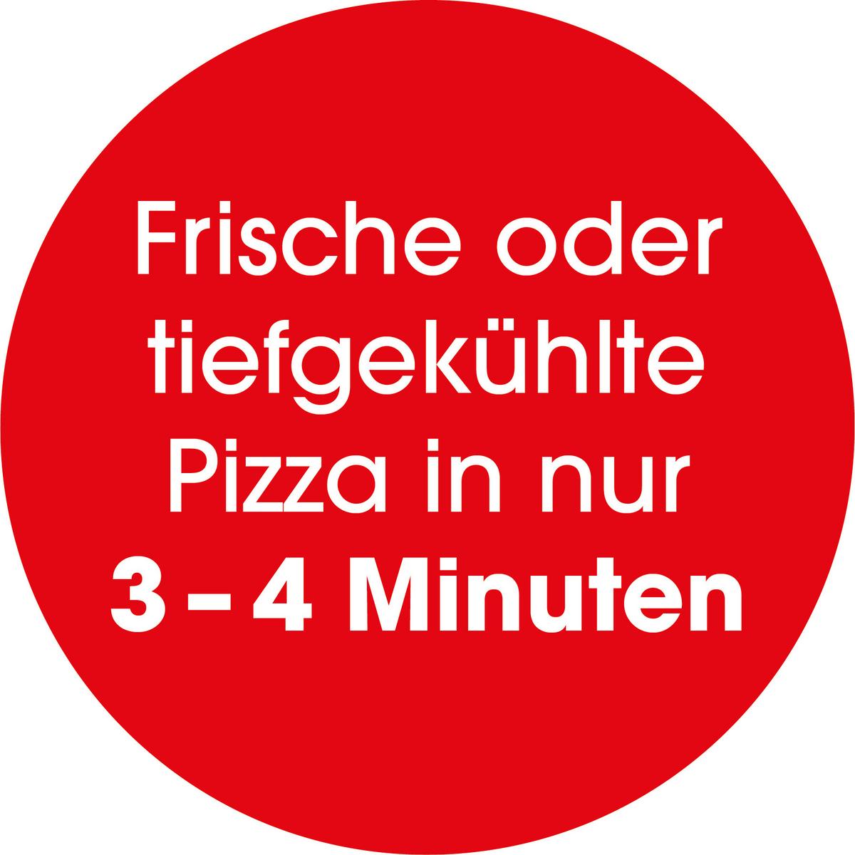 PIEC DO PIZZY 12282 - czarny, Basics, tworzywo sztuczne/metal (35,9/35,2/16,6cm)