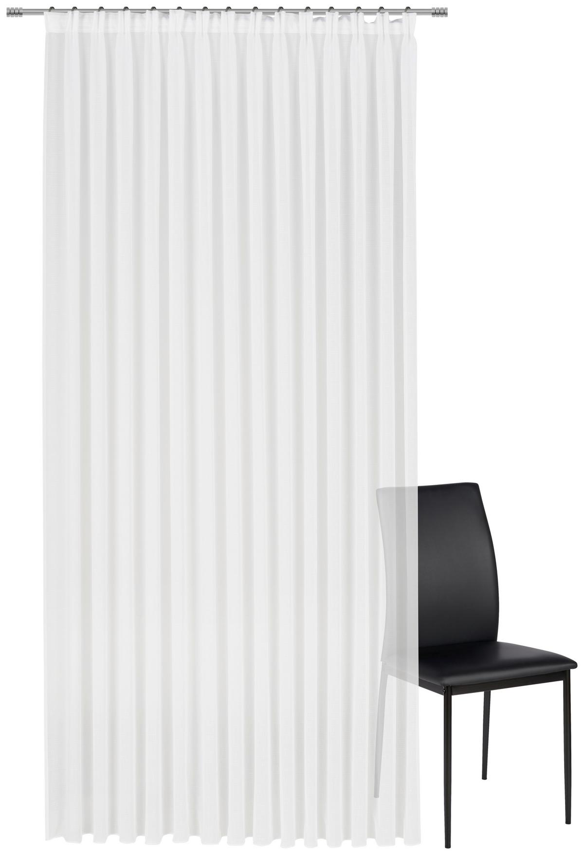 FIRANA GOTOWA LEONIE - biały, Basics, tkanina (300/225cm) - Esposa