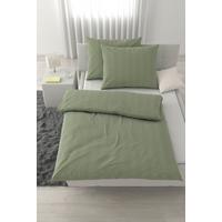 Lenjerie de pat, Xenia Streif 2x50x70/200x220 cm - verde deschis, Modern, textil (200/220cm) - Premium Living