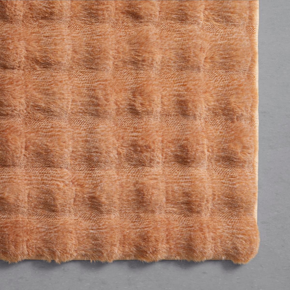 Kunstfell Bubble 3 Orange ca. 160x230cm - Orange, Modern, Textil (160/230cm) - Mömax