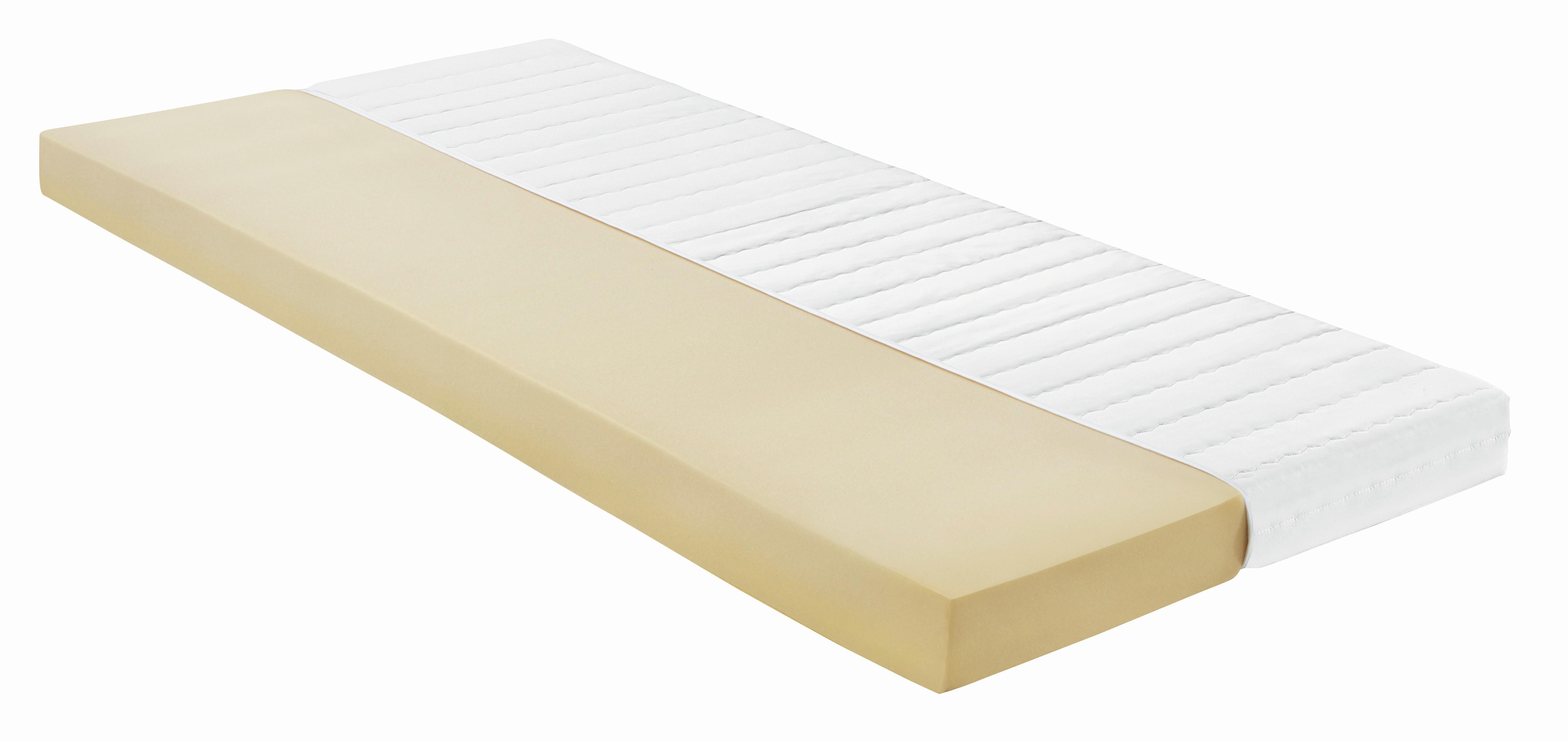 Vzmetnica Living Soft - bela, tekstil (90/190cm) - Based