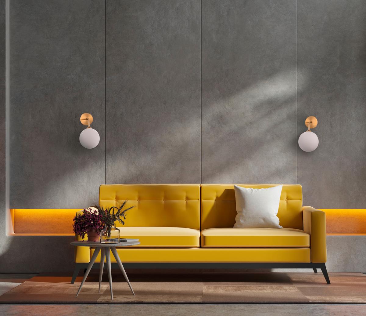 Wandleuchte Lp-002/1w Dorado - Goldfarben, Konventionell, Glas (21.5/12/18cm)