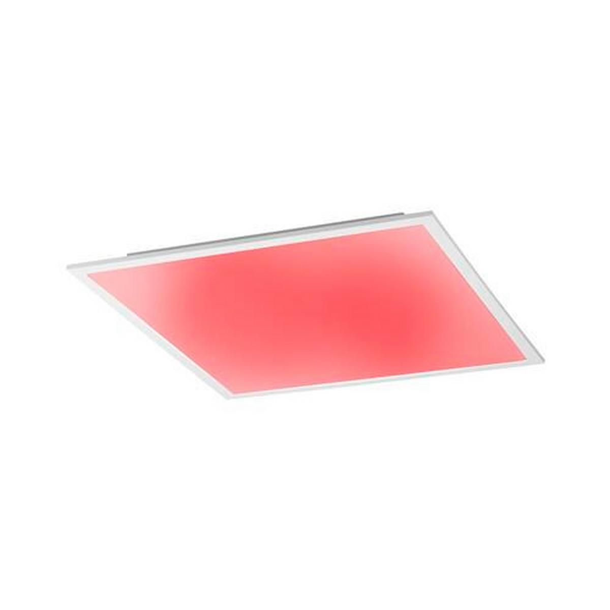 LED-Deckenleuchte Lolasmart max. 24 Watt - Weiß, MODERN, Kunststoff/Metall (45/45/5,6cm)