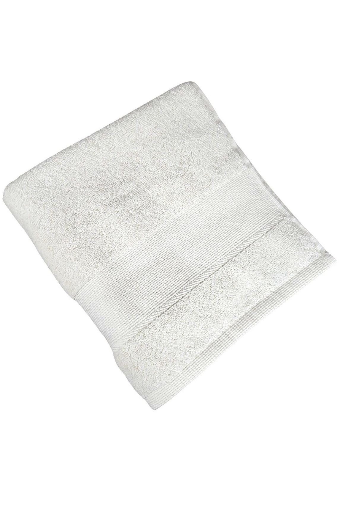 Prosop Ella, cca. 50x100cm - alb, Basics, textil (50/100cm)