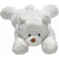 Plüschtier Knut in Weiß ca. 75cm - Weiß, Textil (75cm) - Modern Living