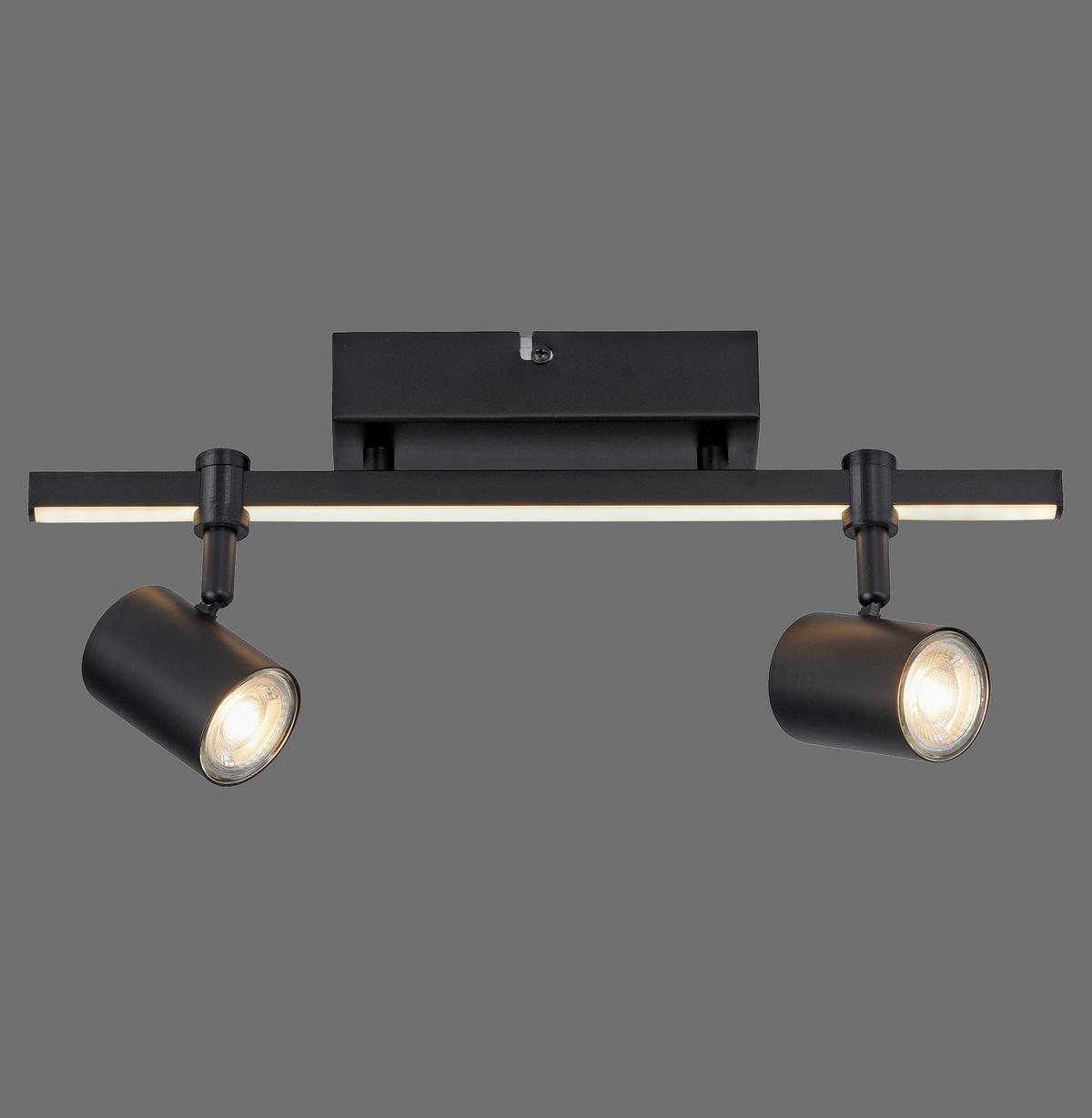 LAMPA REFLEKTOROWA LED 6524-18 BARIK - Design, tworzywo sztuczne/metal (40/14/16cm)