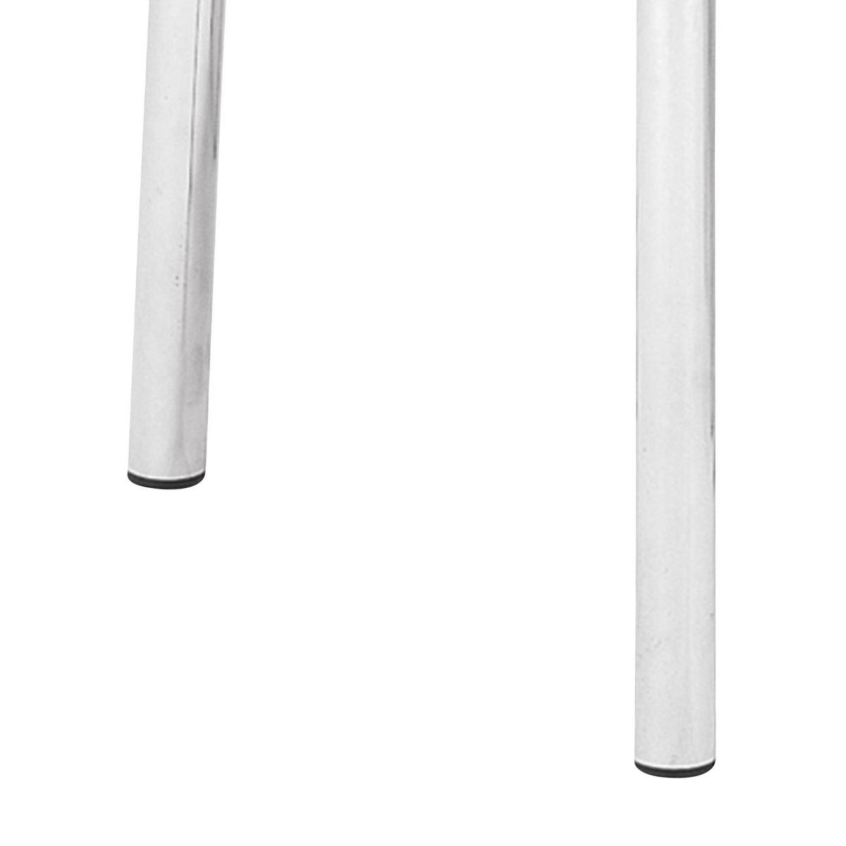 Taburet Pub - negru, Konventionell, plastic/metal (46/45cm) - Modern Living