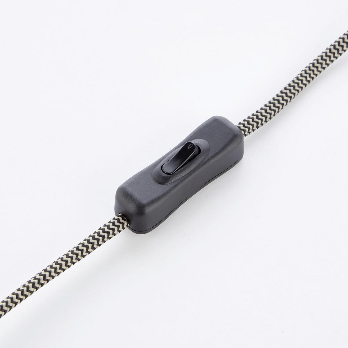 Tischleuchte Plow Schwarz max. 10 Watt - Schwarz, Natur, Holz/Metall (16/55cm) - Brilliant