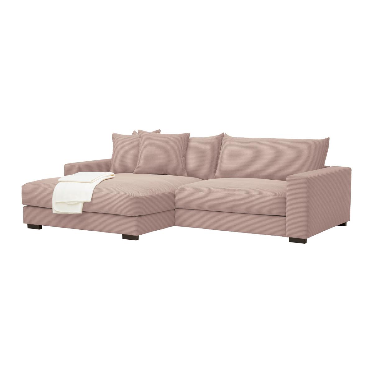 Wohnlandschaft Pedro in Rosa - Rosa, MODERN, Textil (180/265cm) - Mömax