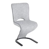 Scaun cantilever GLORIA - antracit/negru, Modern, lemn/metal (47,5/85,5/63cm) - Mömax