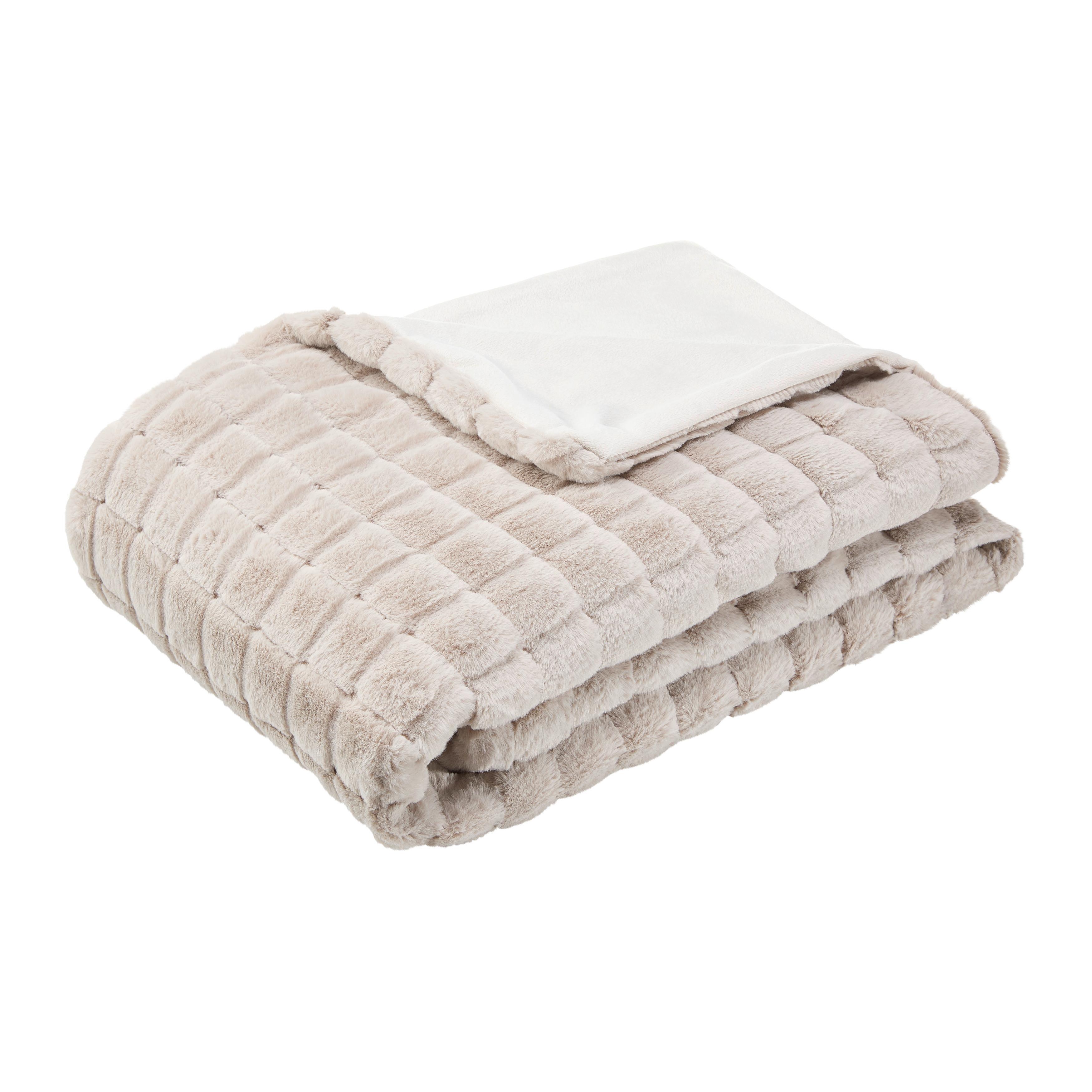 Kuscheldecke Olav Beige ca. 130x170cm - Beige, Textil (130/170cm) - Mömax