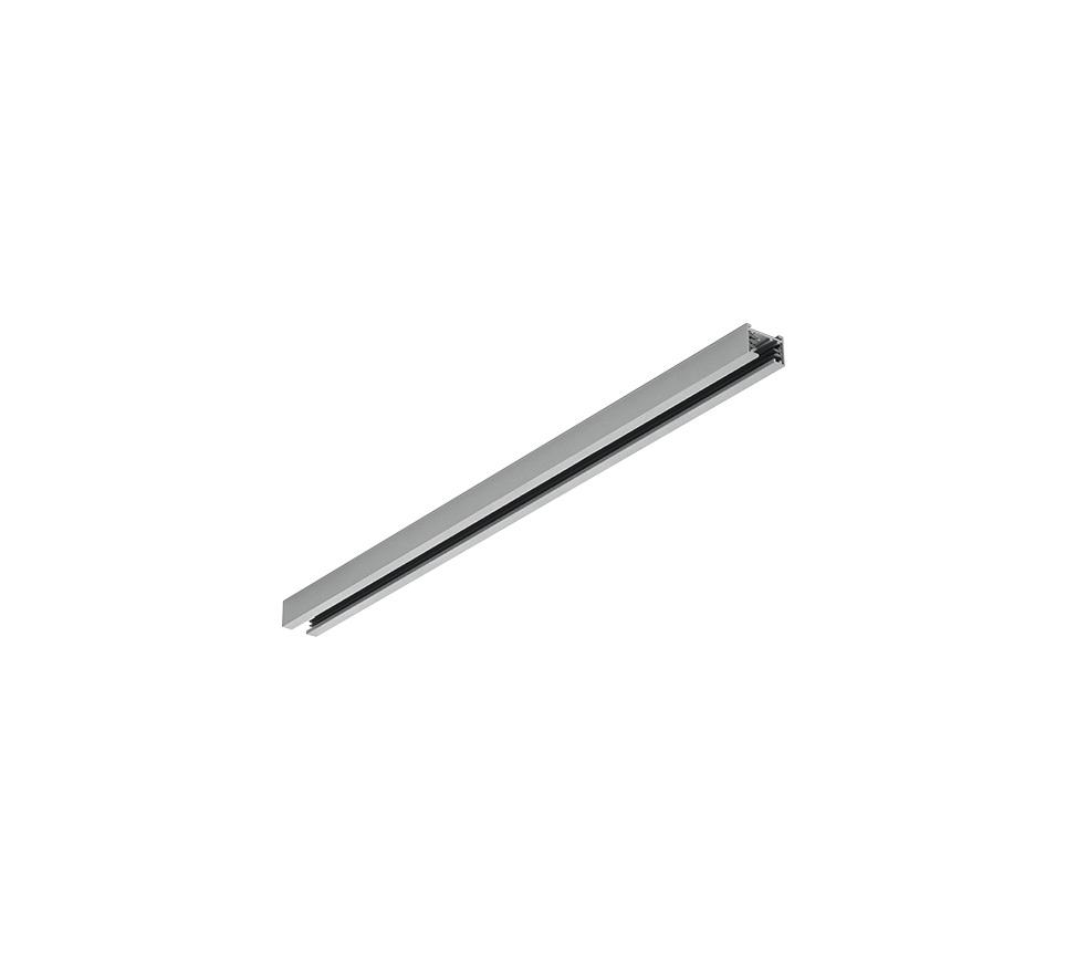 Schienensystem Duoline Track Titanfarben max. 2x600 Watt - Titanfarben, Design, Metall (50/3/2cm) - Trio Leuchten