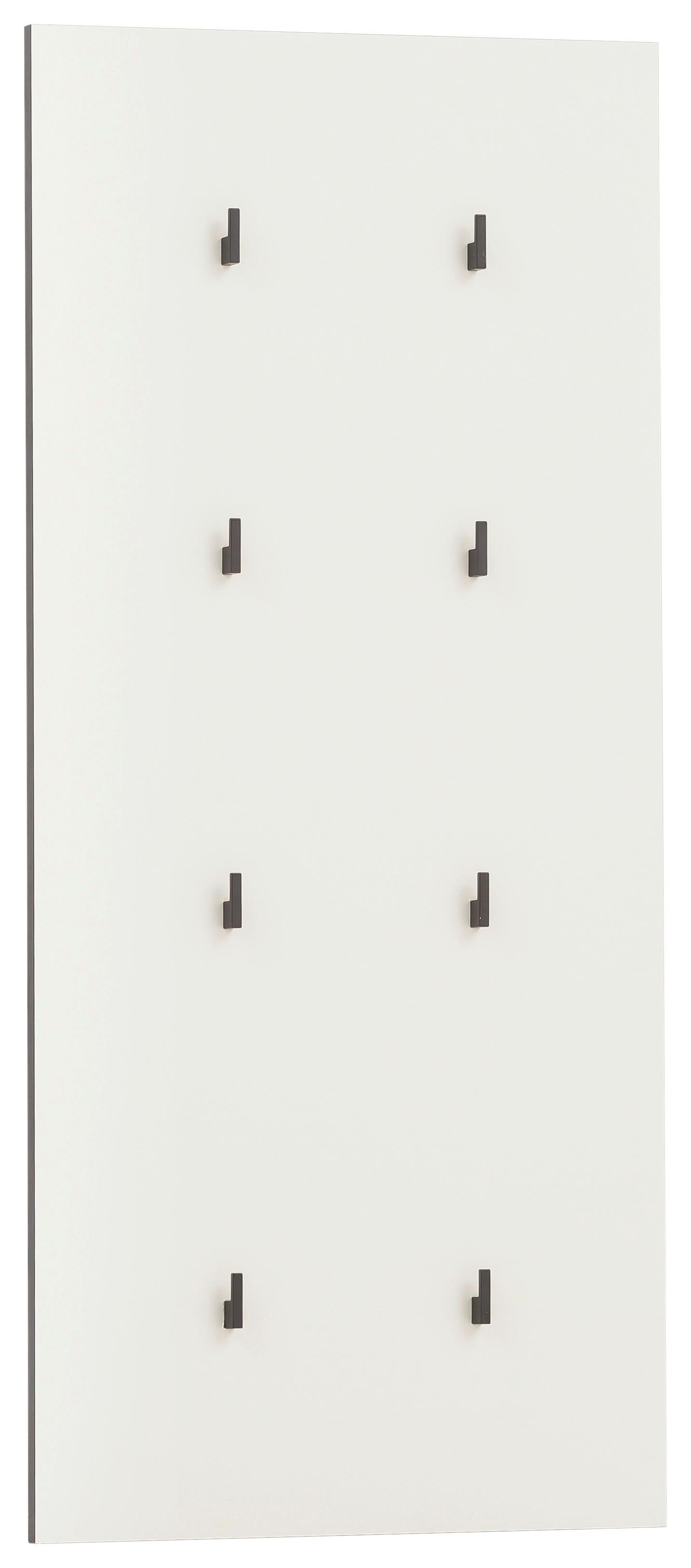 Garderobni Panel Alexa, Krem Barva - bež, Design, leseni material (49/109/2,6cm) - MID.YOU