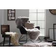 Schaffell Marina Taupe/Weiß - Taupe/Weiß, Textil (60/90cm) - Modern Living