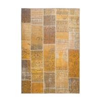 FLACHWEBETEPPICH FAYE 525 GOLD - Goldfarben, Basics, Textil (110/180cm) - Kayoom