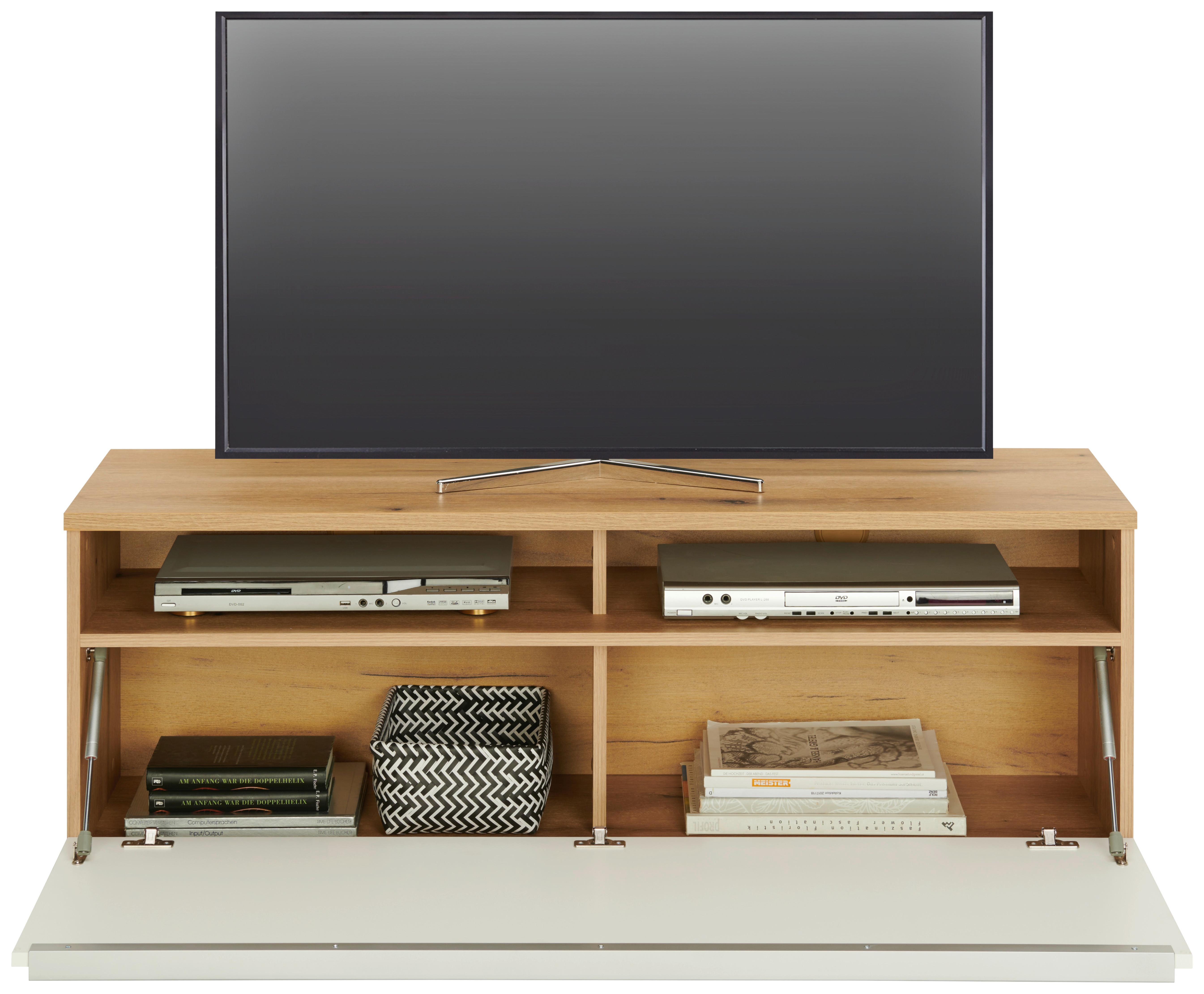 Tv Komoda Power - Moderno, drvni materijal/plastika (127,5/46/40cm) - Modern Living