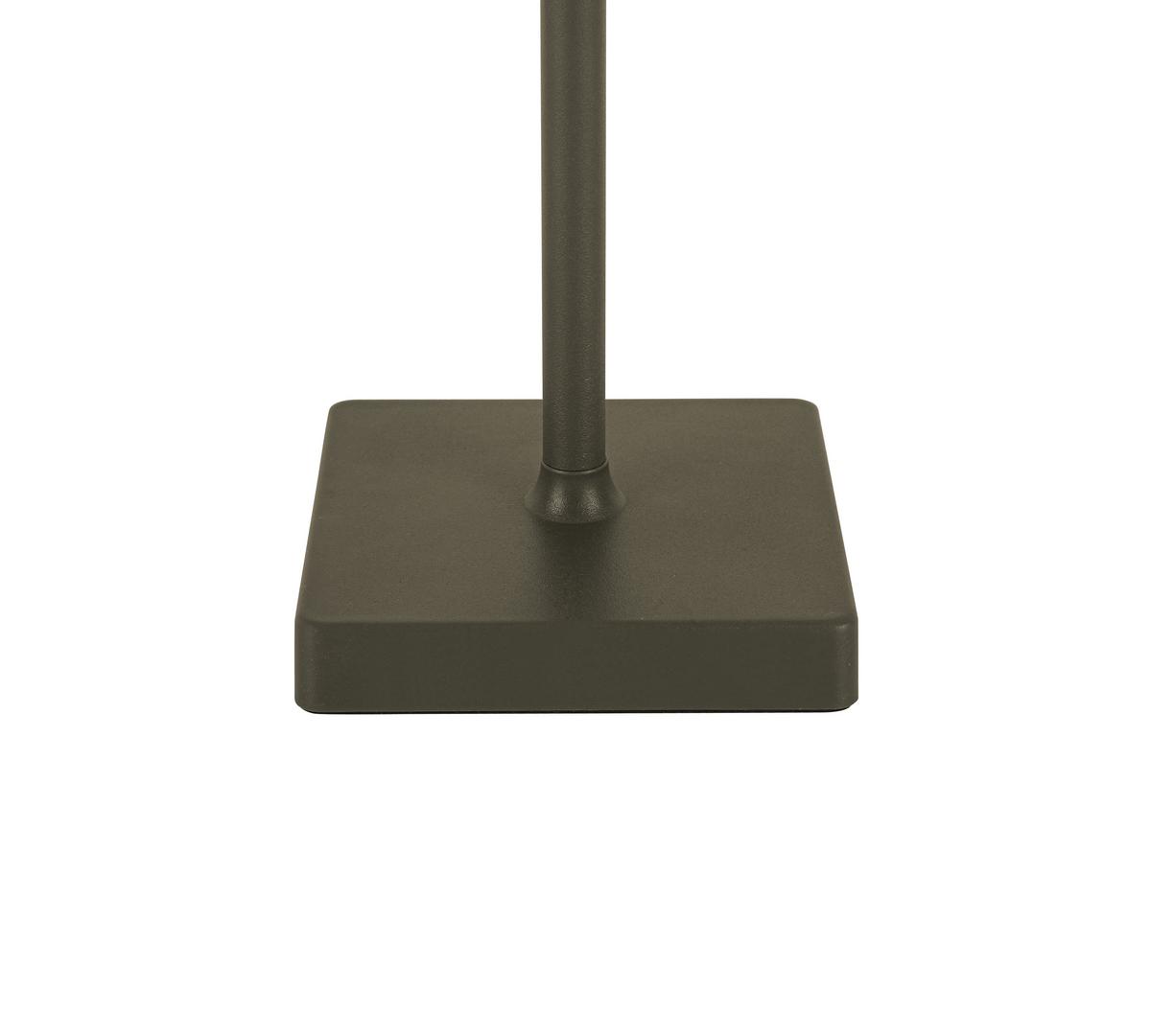 LAMPA STOŁOWA Z AKUMULATOREM LINO *SBN* - szary, Design, tworzywo sztuczne/metal (10/38cm) - Novel