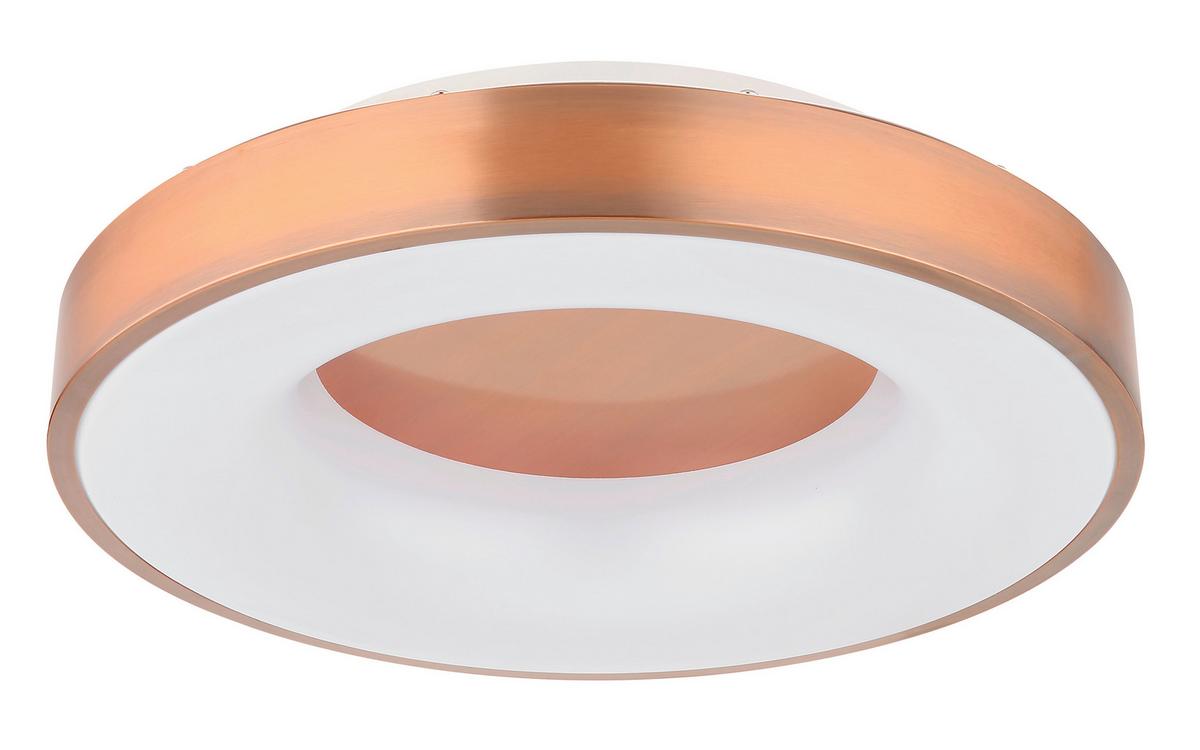 LAMPA SUFITOWA LED 41758-30C - biały/opal, Design, tworzywo sztuczne/metal (40/10cm)