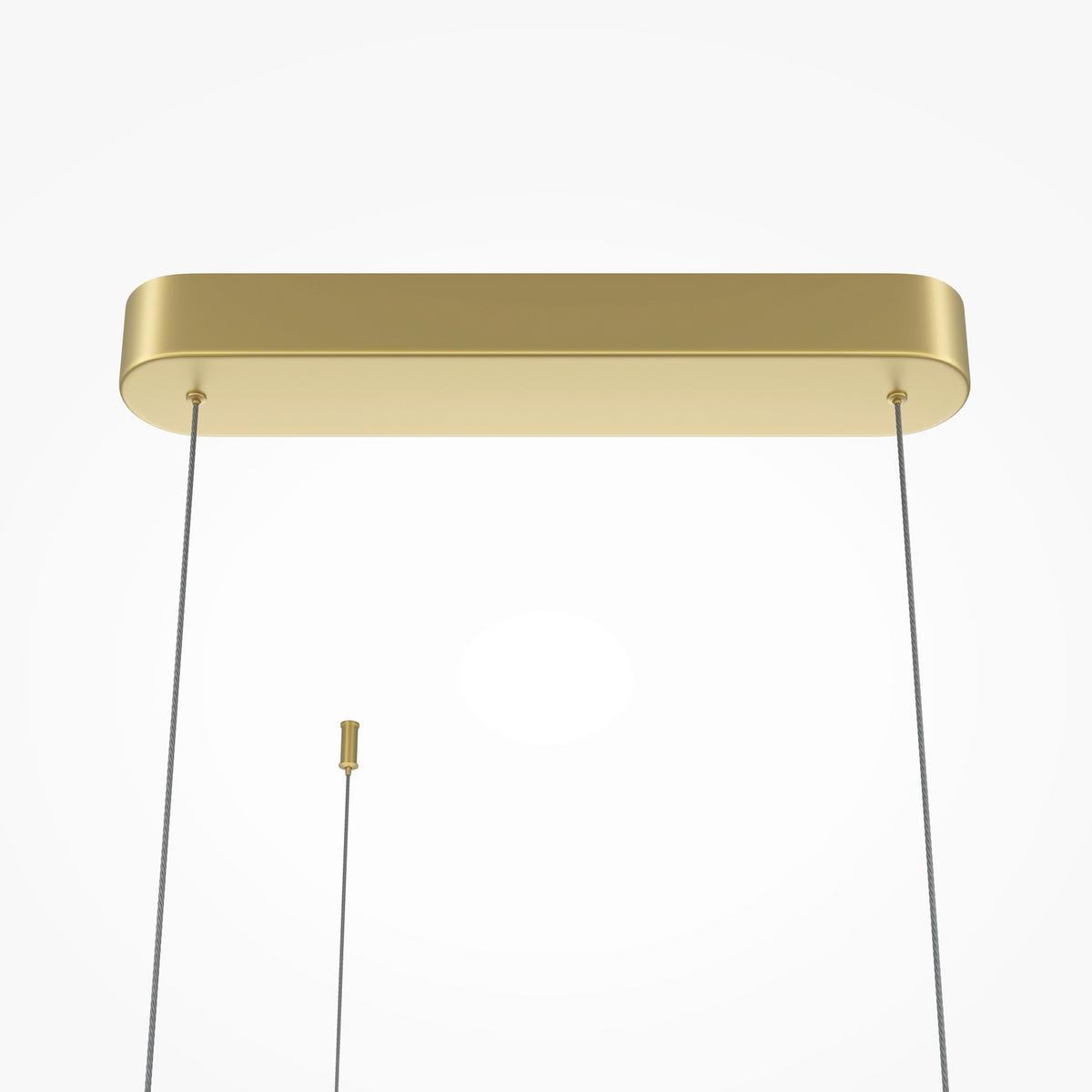 Pendelleuchte Mod278pl-L50g3k - Goldfarben, Design, Metall (54.3/310/121.4cm) - MAYTONI