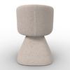ARMLEHNSTUHL MAYLEA - Creme, MODERN, Holz/Textil (61/60,5/81cm) - Bessagi Home