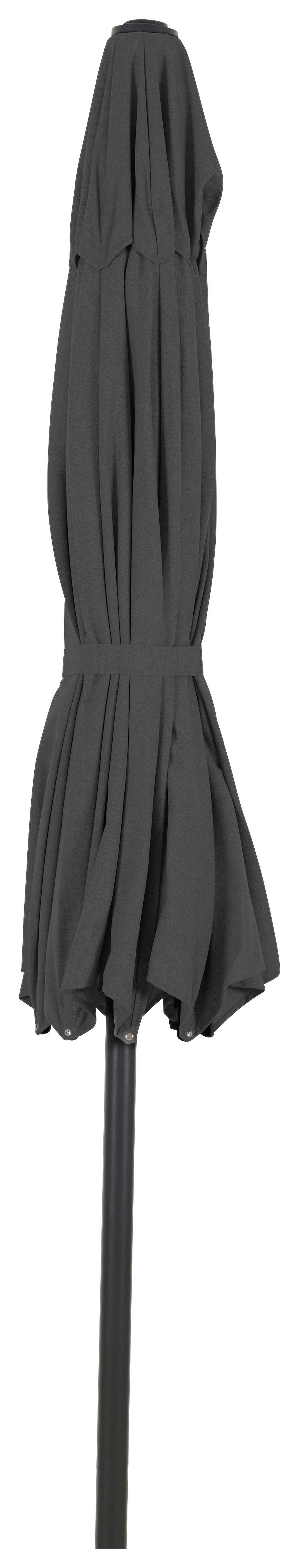 SONNENSCHIRM T60663 - Anthrazit, MODERN, Textil/Metall (300/300cm) - Siena Garden