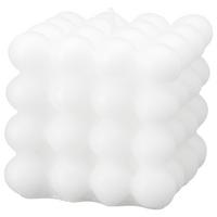 Gyertya Bubble - fehér, Modern, természetes anyagok/paraffin (8/7,5/8cm) - Modern Living