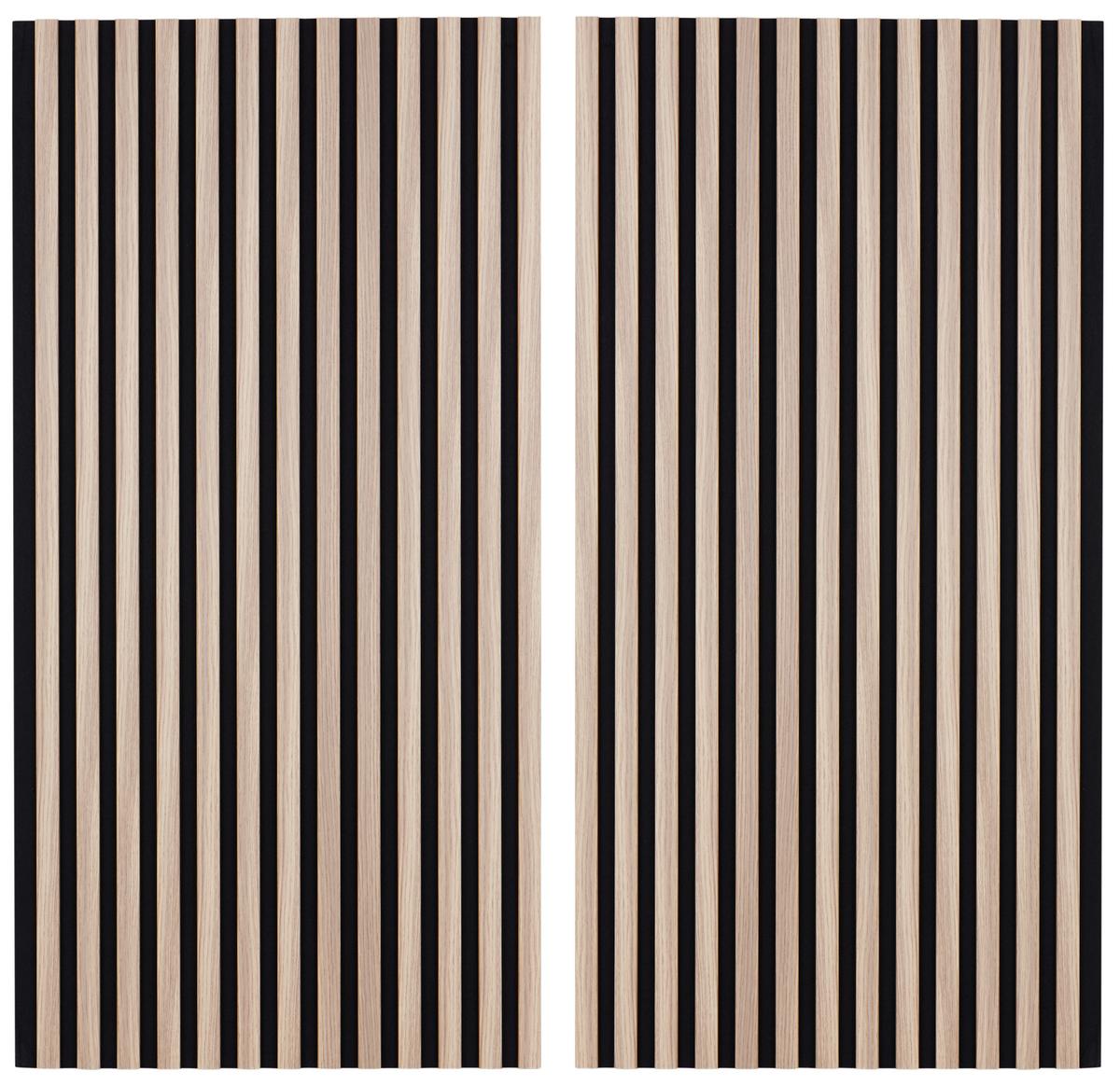 Akustični Stenski Panel Josef, Barva Hrasta, 2 Kos - hrast artisan, Moderno, umetna masa/leseni material (60/120/2cm) - Mömax