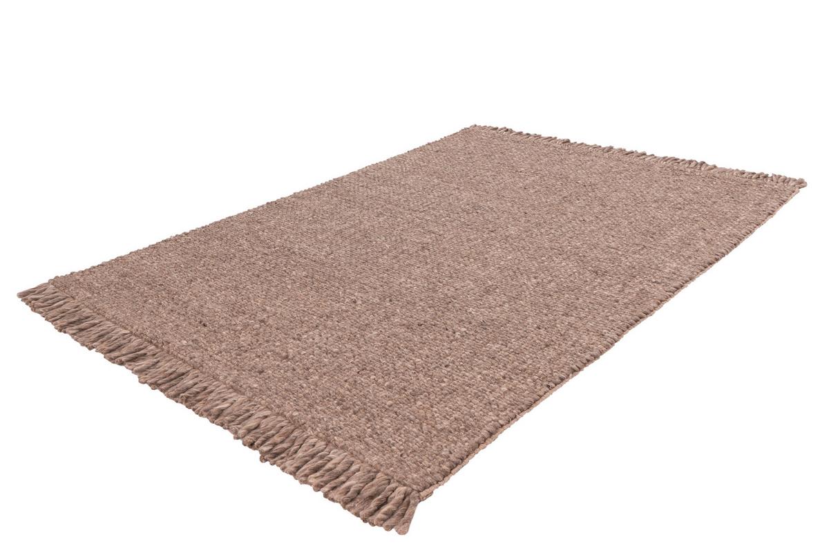 Webteppich my Eskil Taupe ca. 140x200cm - Taupe, Design, Textil (140/200cm) - Obsession