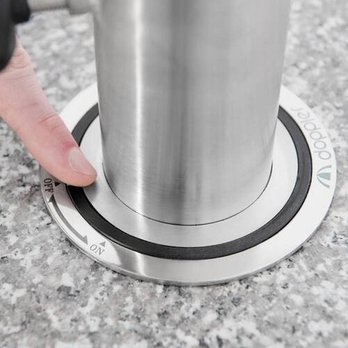 Sonnenschirmständer Expert Click it Grau - Grau, Basics, Stein (56/9/56cm) - Doppler