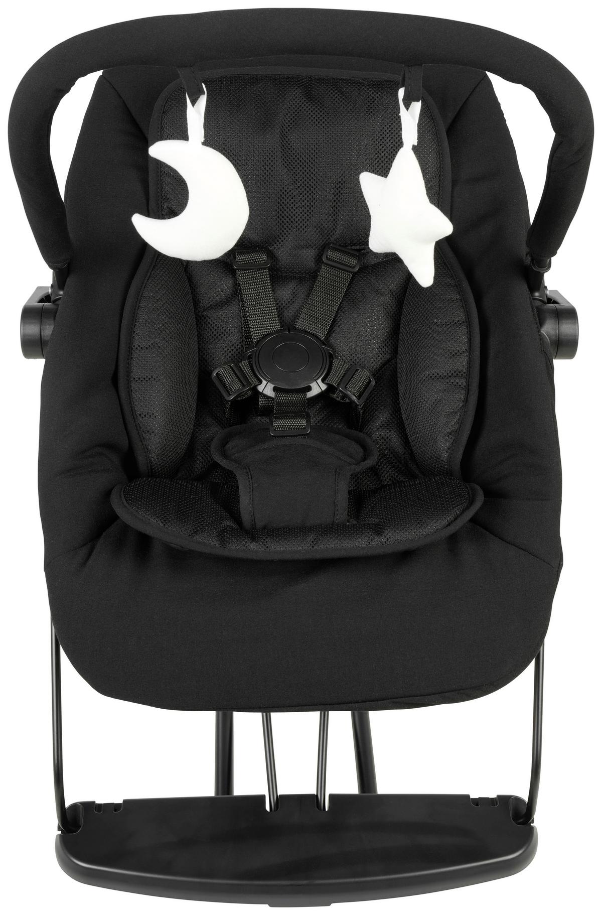 BUJAK LUNCH - czarny, Basics, tworzywo sztuczne/metal (66/45/48-58cm) - My Baby Lou