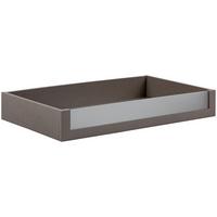 Predal Unit, Rjava, Steklo, Š. 83 Cm - rjava, Moderno, steklo/leseni material (83/12/45cm) - Based