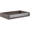 LÅDA UNIT -BASED- - brun, Modern, trämaterial/glas (83/12/45cm) - Based