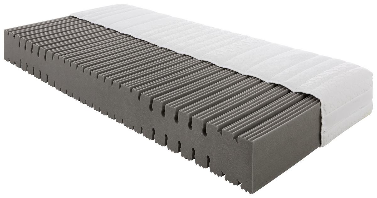 Vzmetnica Iz Hladne Pene Pro Body S, 90x200 Cm - bela, tekstil (90/200cm) - Nadana