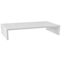 Tv-rátét Fehér Aktion - fehér, Modern, faalapú anyag (70/12,8/35cm)