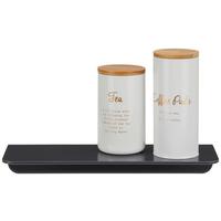 Ablage Isa aus Kunststoff - Anthrazit, MODERN, Kunststoff (35/5/12,5cm) - Mömax