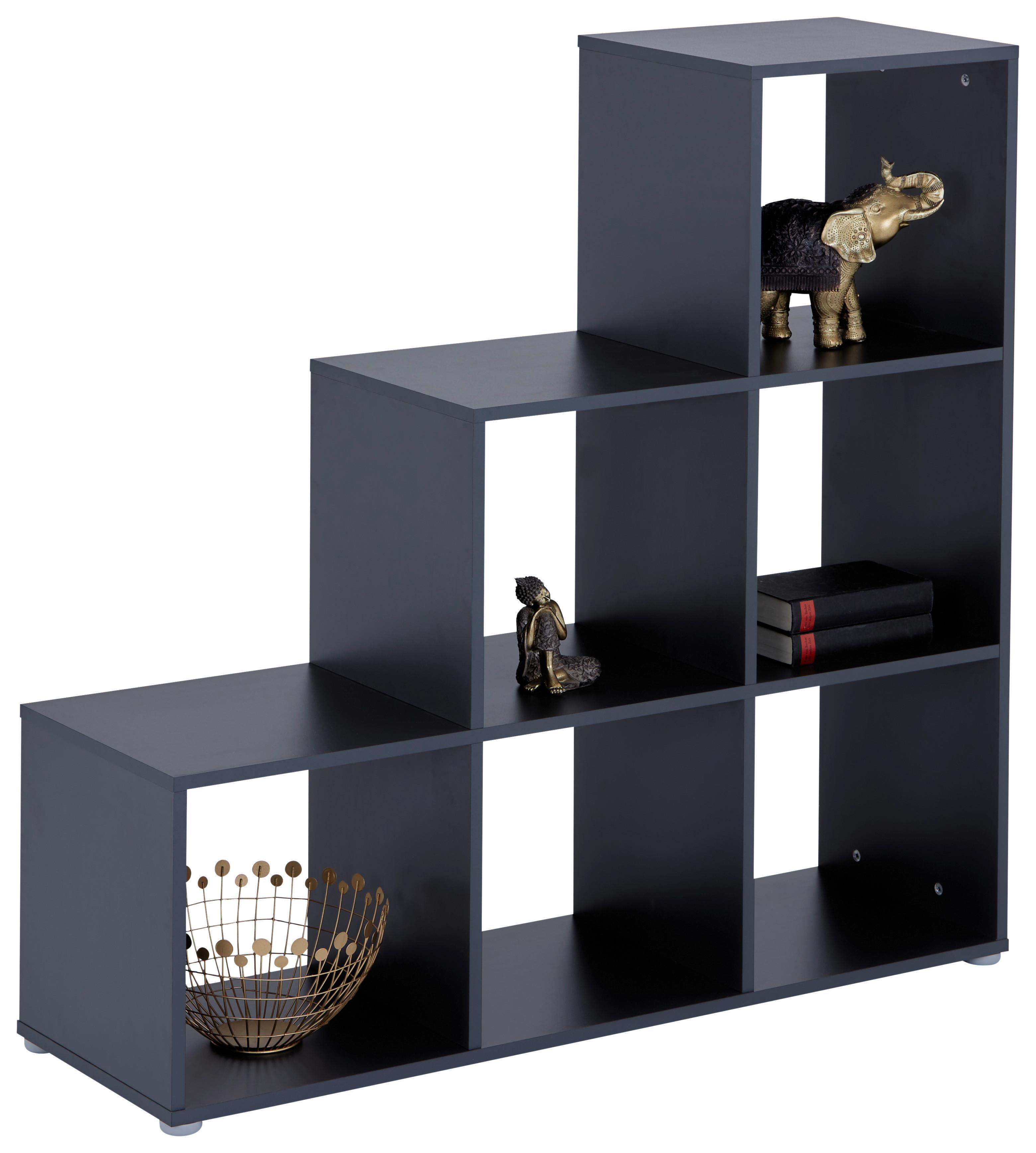 Separator de cameră PISA 3 - antracit, Modern, material pe bază de lemn (112/113/35cm) - Modern Living