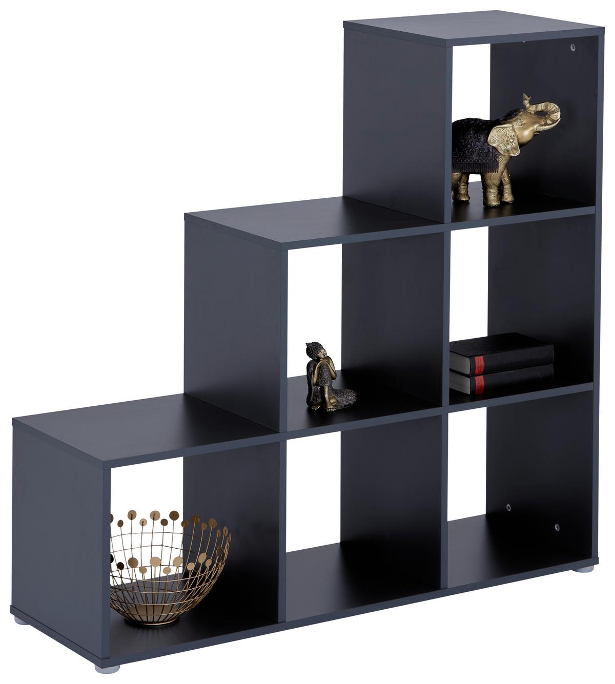 Separator de cameră PISA 3 - antracit, Modern, material pe bază de lemn (112/113/35cm) - Modern Living