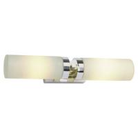 Spiegelleuchte Stella max. 40 Watt - Silberfarben/Weiß, Basics (10/35,5/6,5cm) - Markslöjd